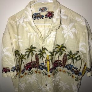 hawaiian button down